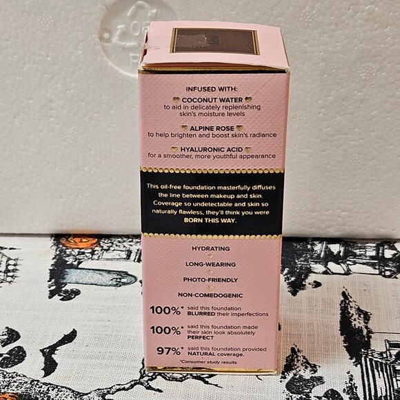 Too Faced Born This Way Medium-to-Full Foundation - Sable - 1 fl oz / 30 mL - Picture 2 of 6